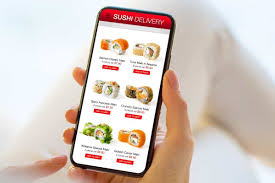 Celular com cardápio